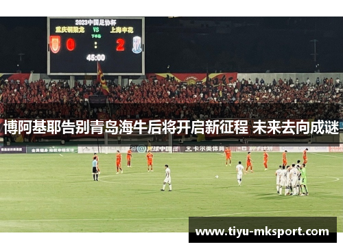 博阿基耶告别青岛海牛后将开启新征程 未来去向成谜