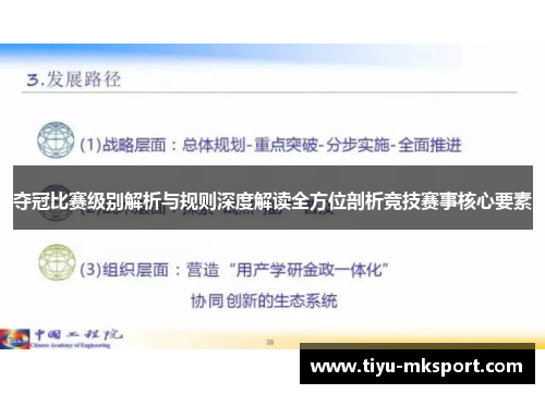 夺冠比赛级别解析与规则深度解读全方位剖析竞技赛事核心要素
